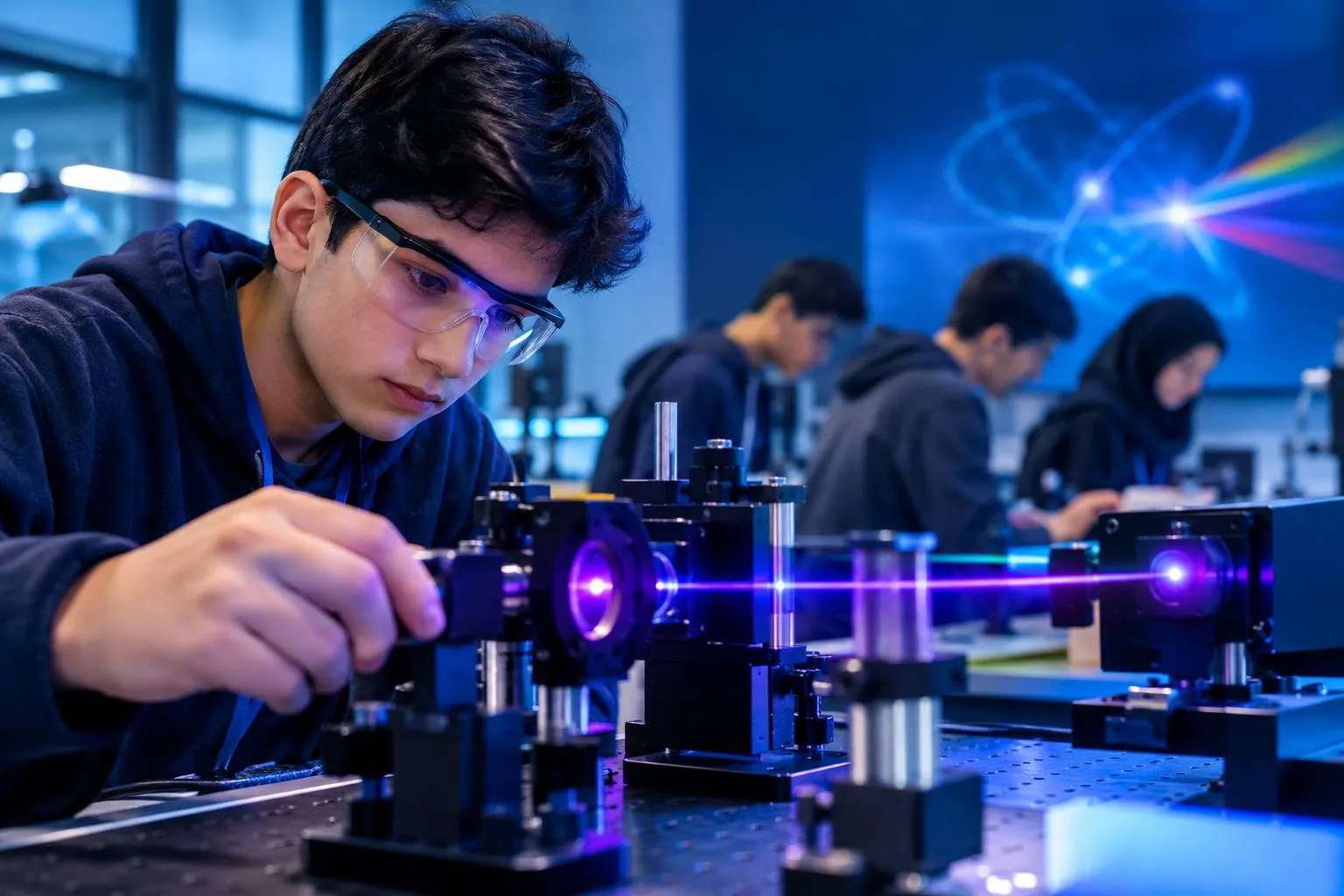 مشارکت ۴۶۷۸ دانشآموز در کارسوق کشوری لیزر و فوتونیک